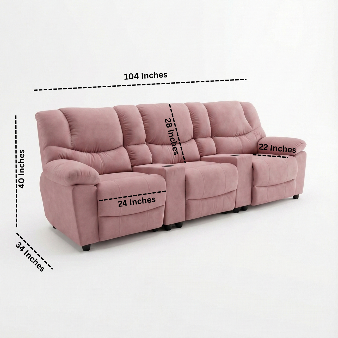 Agosto 3 Seater Sofa