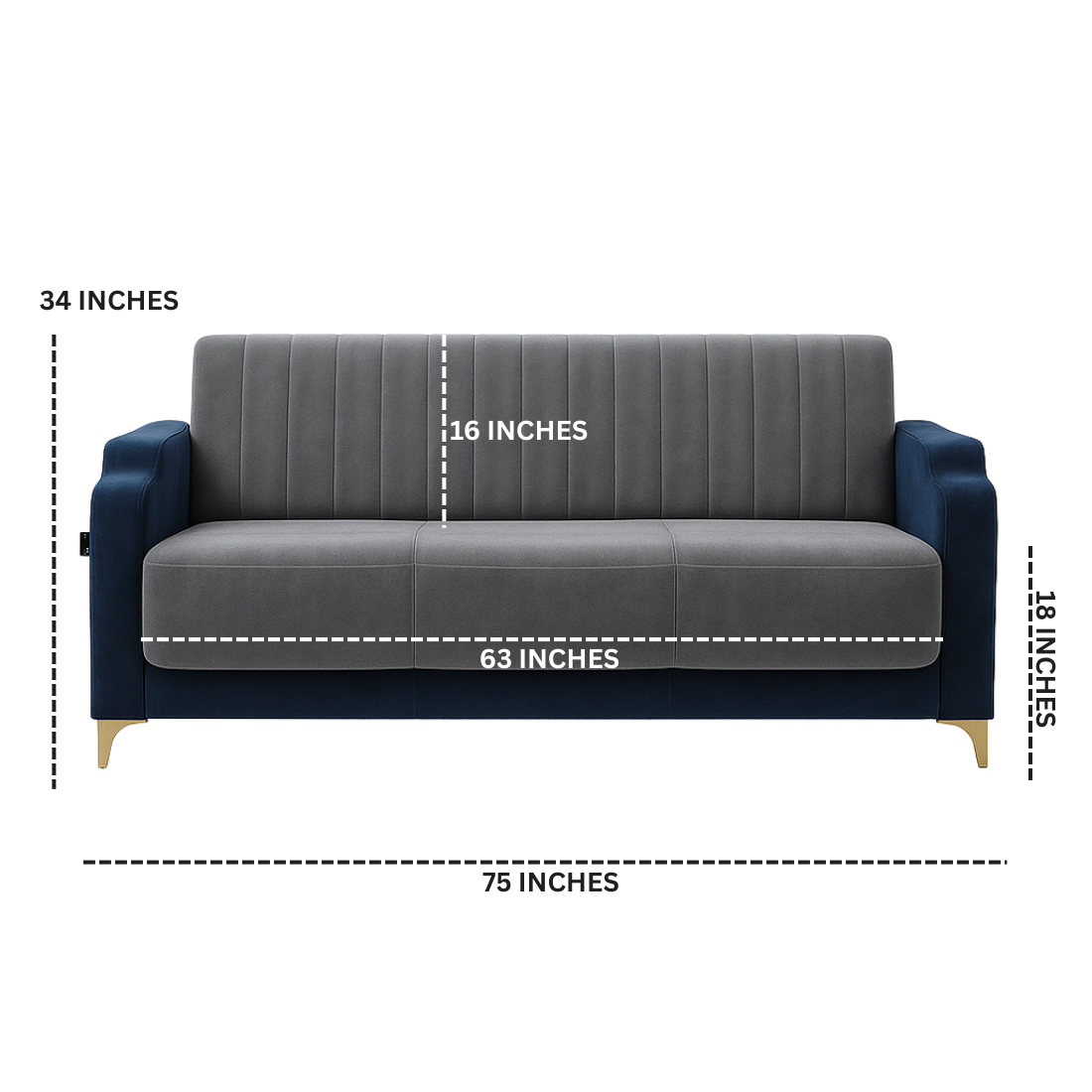 Super 3 Seater Sofa