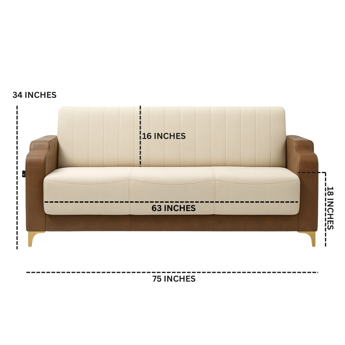Super 3 Seater Sofa