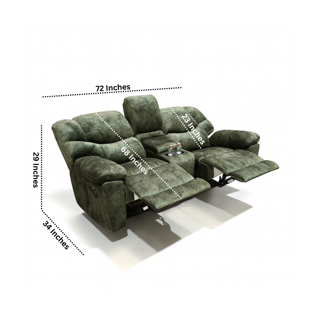 Agosto (Two Seater) Recliner