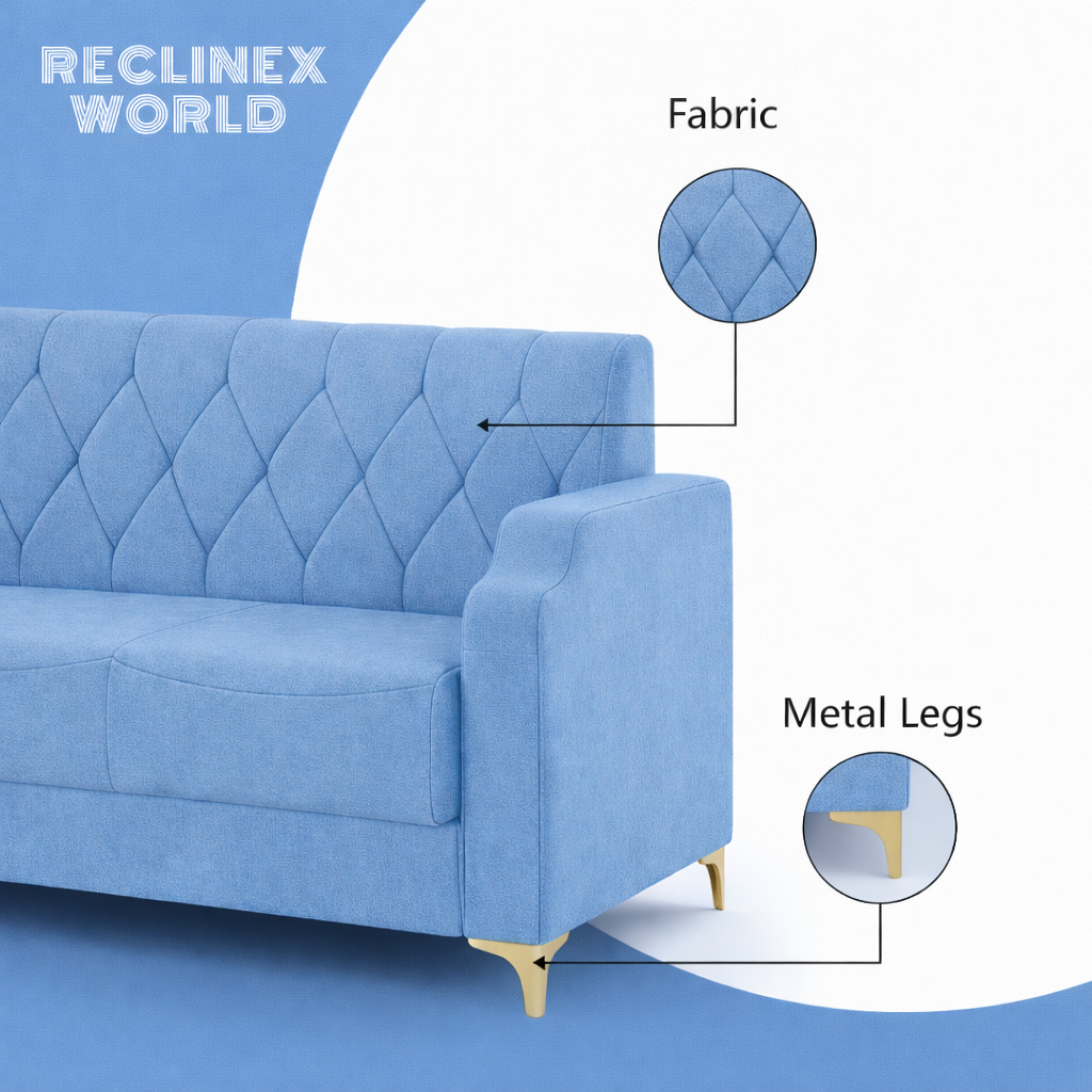 Super Sofa Set 3+1+1 (Fabric)