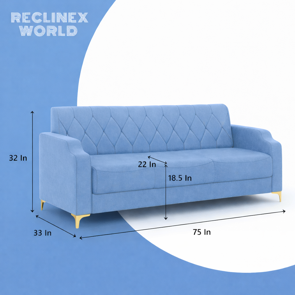 Super Sofa Set 3+1+1 (Fabric)