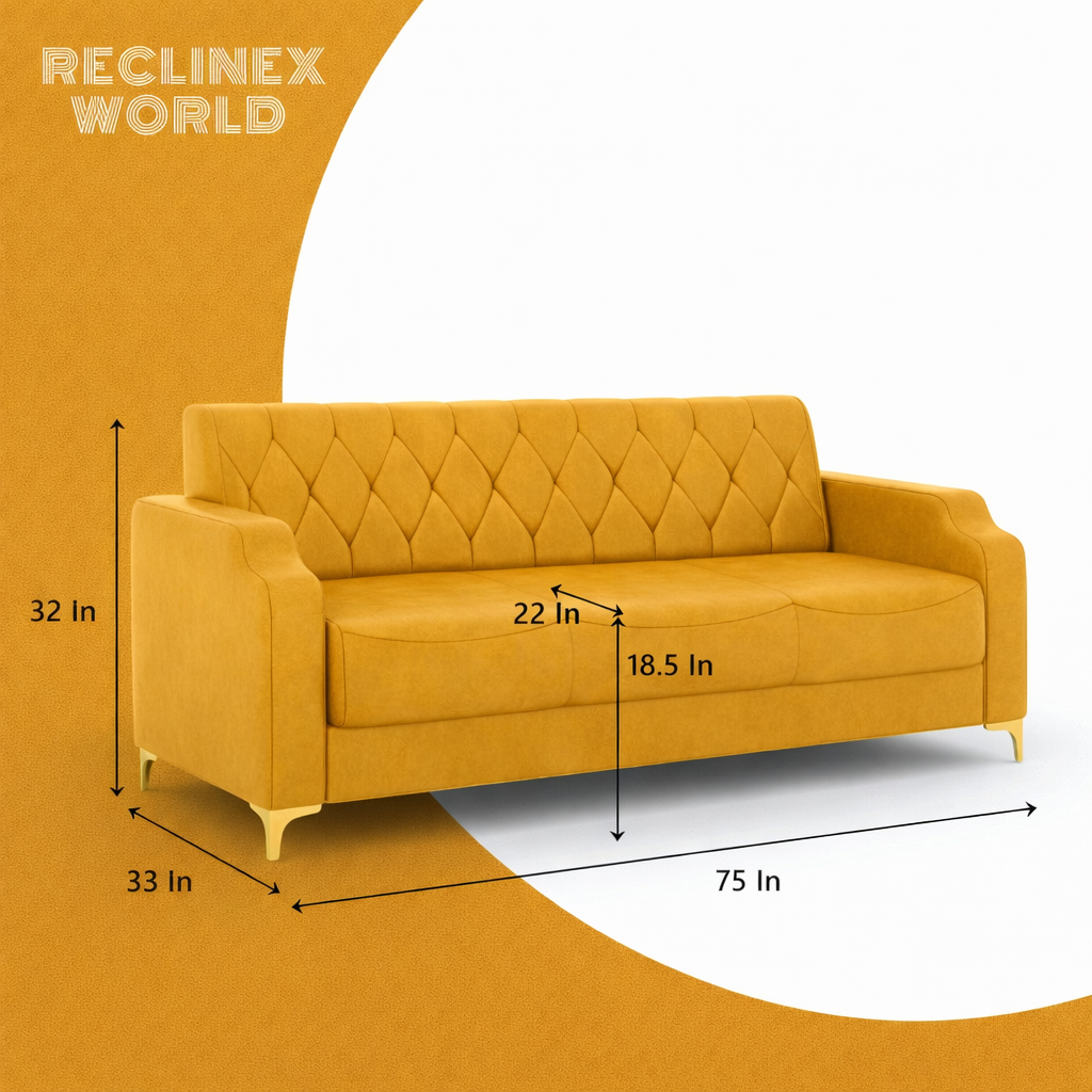 Super Sofa Set 3+1+1 (Fabric)
