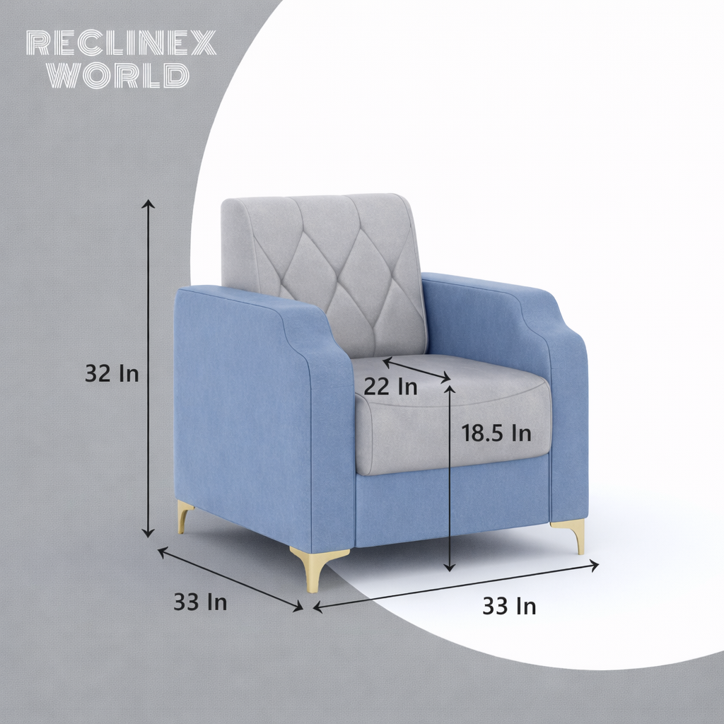 Super Sofa Set 3+1+1 (Fabric)