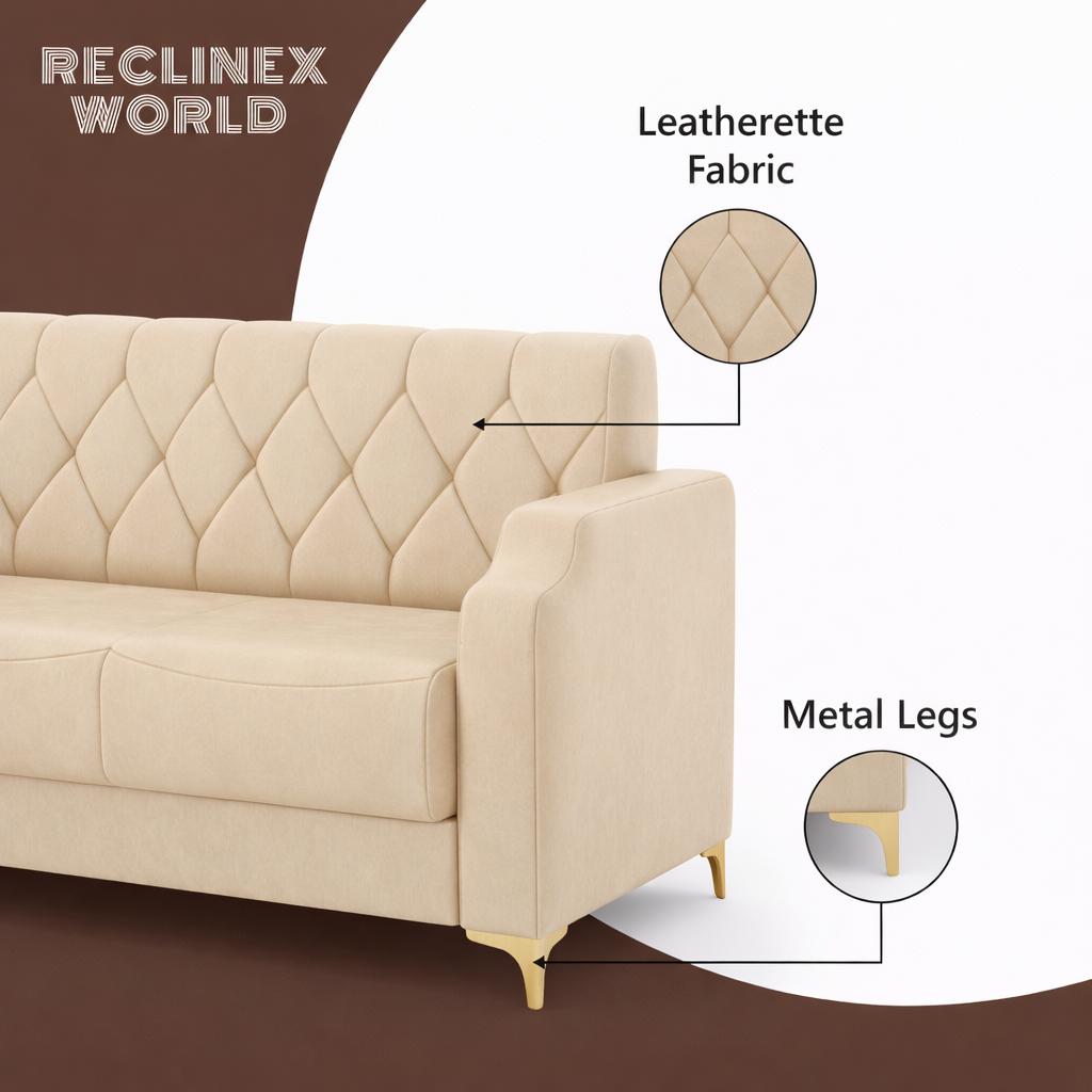 Super Sofa Set 3+1+1 (Leatherette)