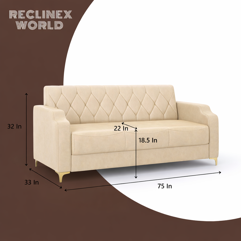 Super Sofa Set 3+1+1 (Leatherette)