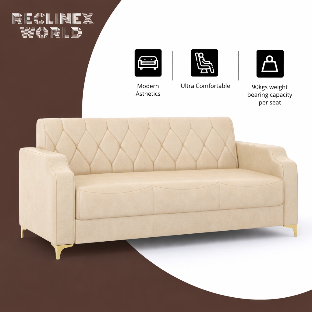 Super Sofa Set 3+1+1 (Leatherette)