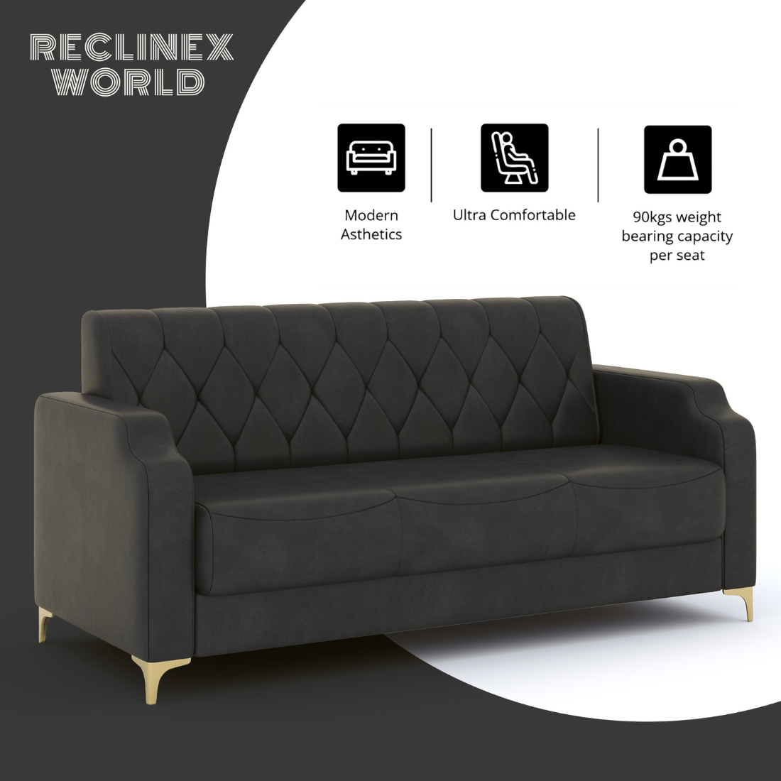 Super Sofa Set 3+1+1 (Leatherette)