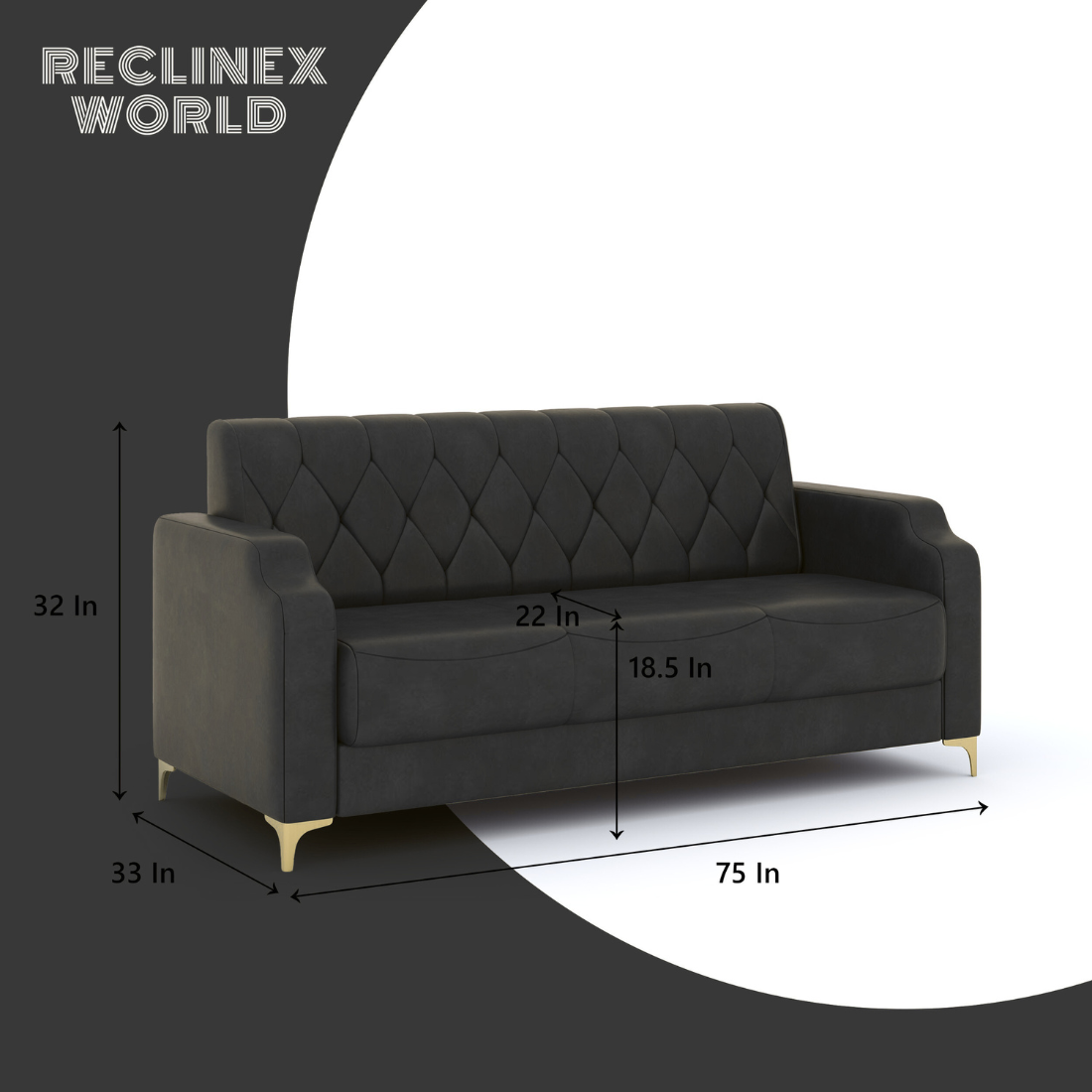 Super Sofa Set 3+1+1 (Leatherette)