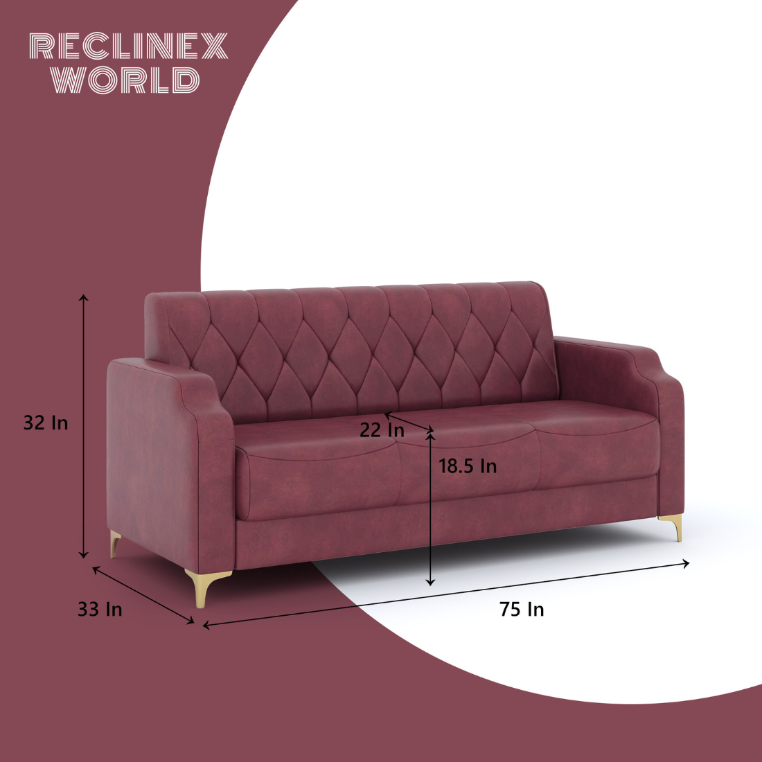 Super Sofa Set 3+1+1 (Leatherette)