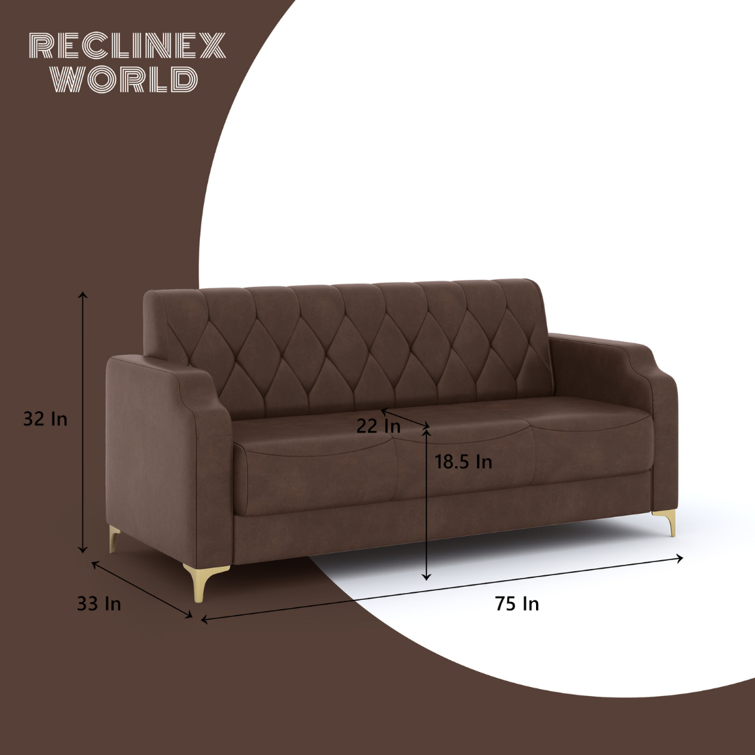 Super Sofa Set 3+1+1 (Leatherette)