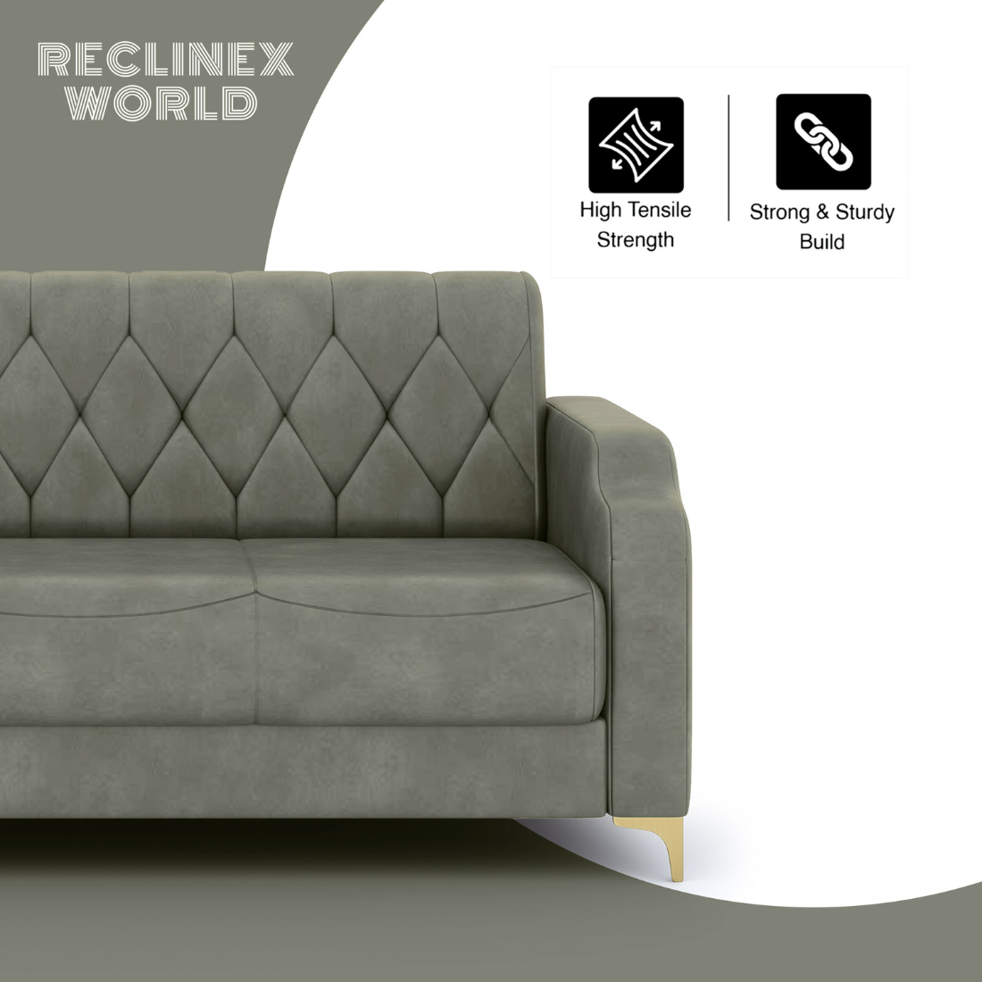 Super Sofa Set 3+1+1 (Leatherette)