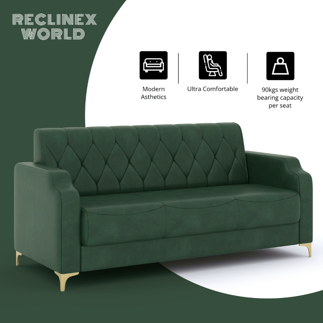 Super Sofa Set 3+1+1 (Leatherette)