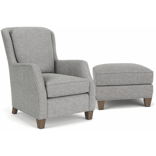 Mac (Chair+Pouffe) Grey